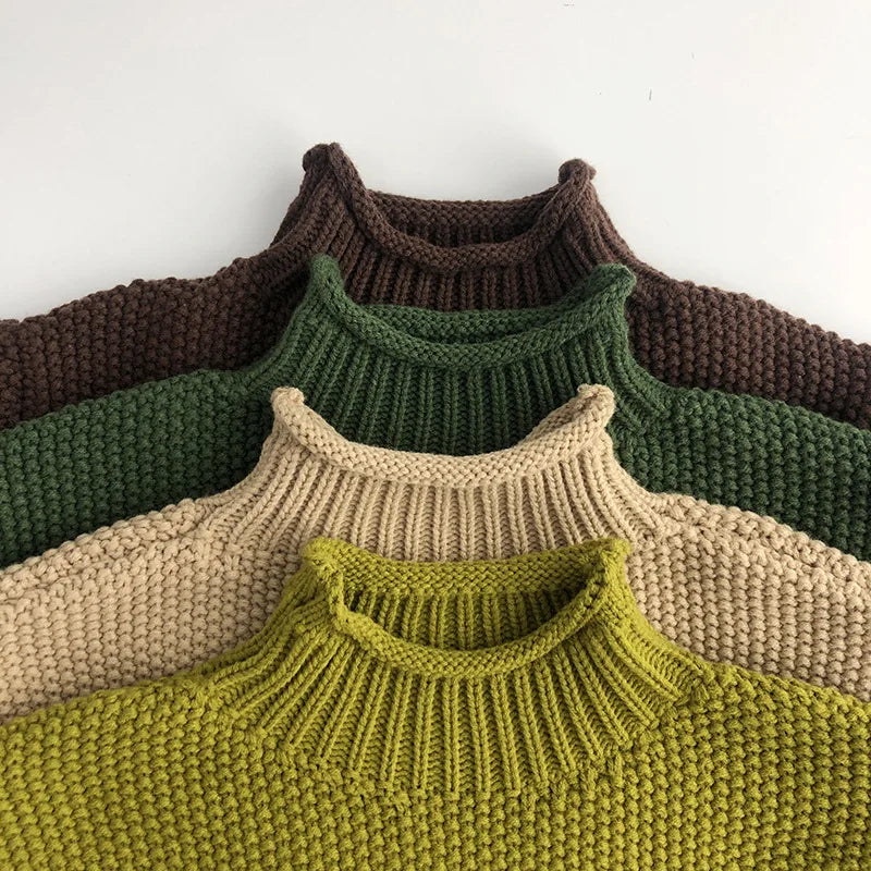1-6Y Winter Vintage Style Kids Boys Knitwear