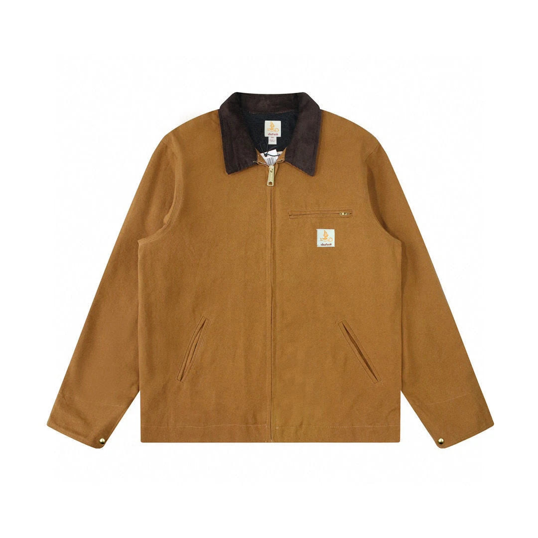 Neue dicke Frühlings-Arbeitsjacke aus Canvas für Herren