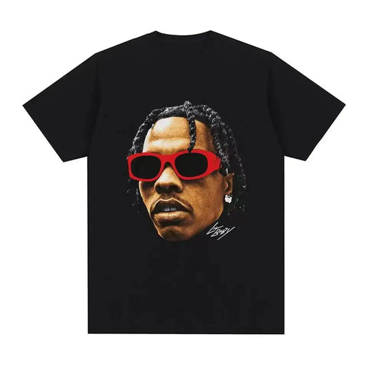T-Shirt Herren Übergroße Baumwolle Kurzarm