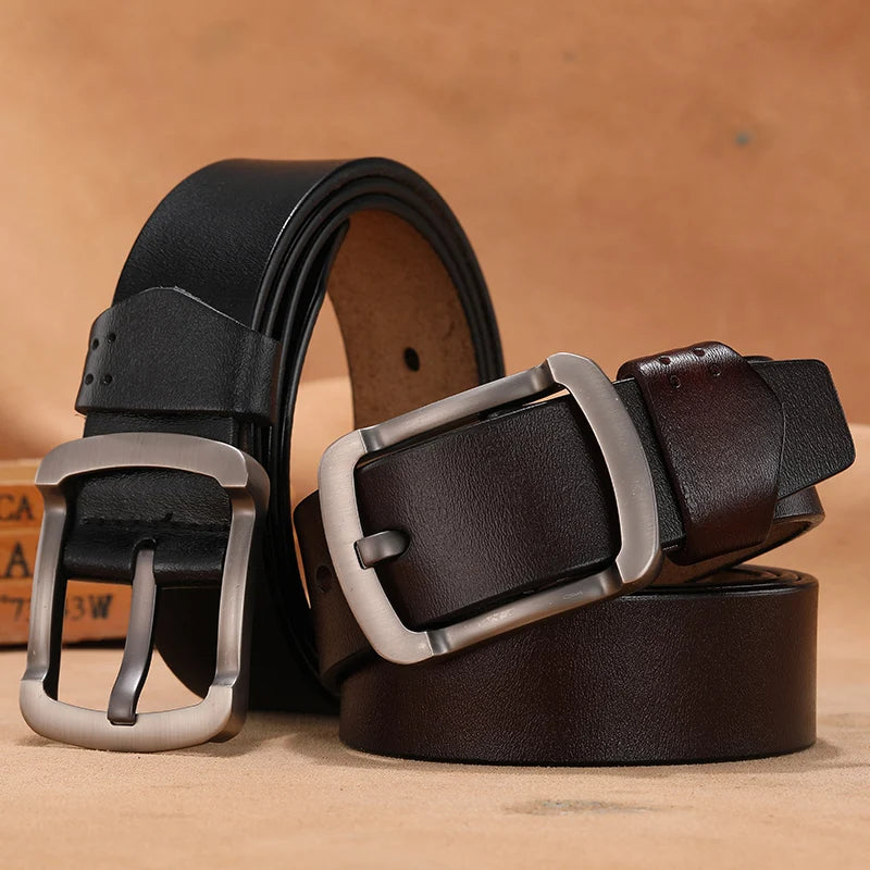 Luxus-Designergürtel aus echtem Leder für Herren