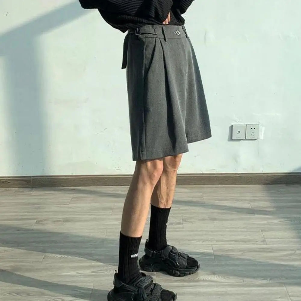 Männer Sommer Korean Chic Wide Bein Hose