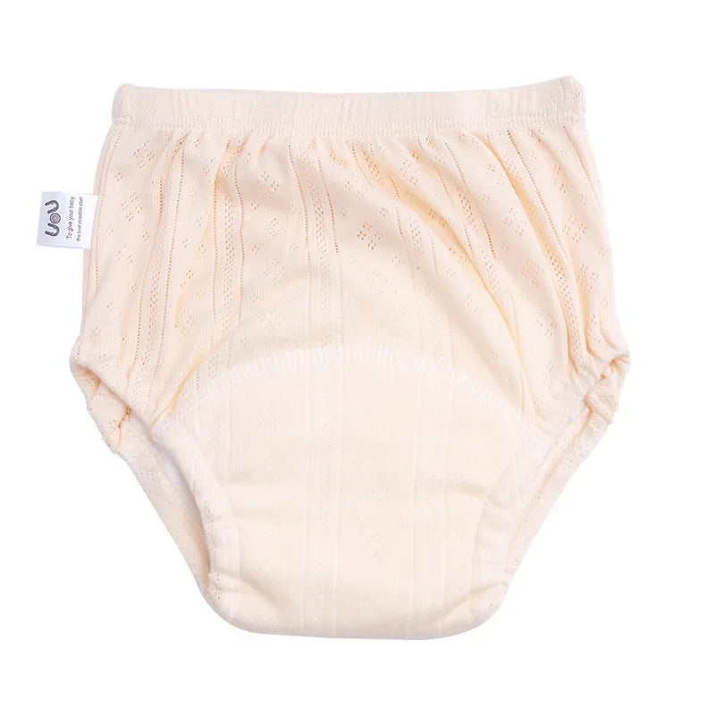 Baby Solid Color Washable Underwear