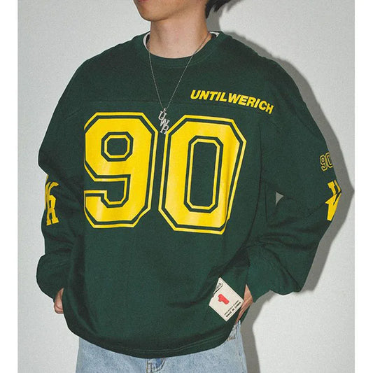 Herbst Rundhalsausschnitt Lange Ärmel Täglich Lässig Sweatshirt