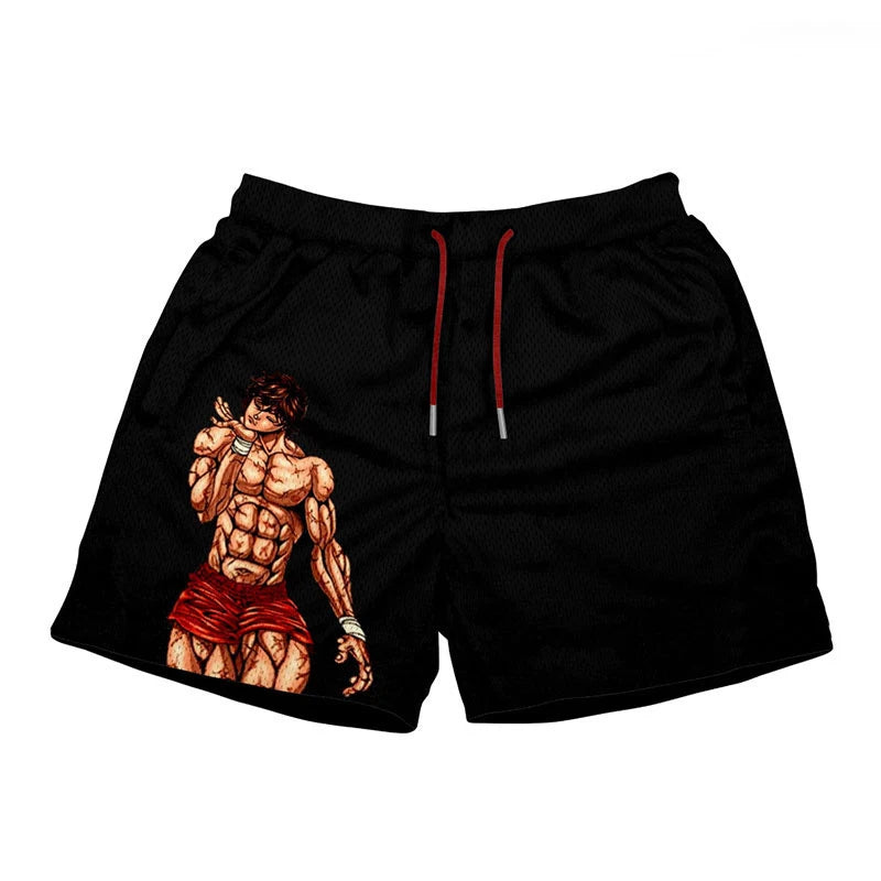 Men Fashion Mesh Breathable Casual Shorts