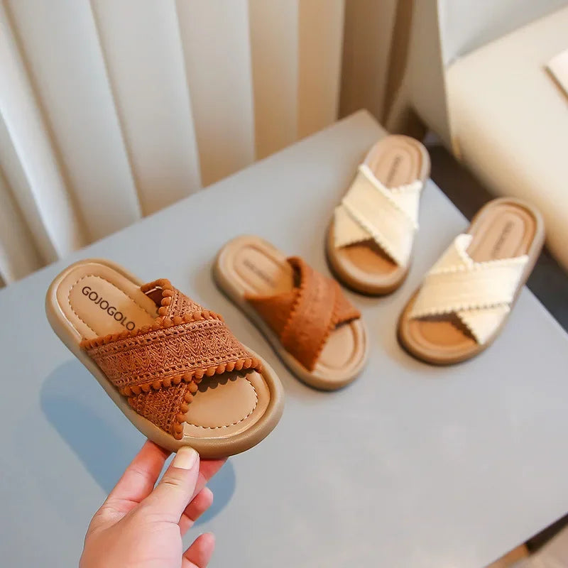 Girls Summer Princess Sweet Slides