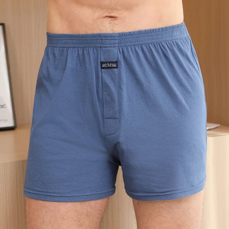 Men's Boxer Loose Large Short Cotton Plus Size Underwear