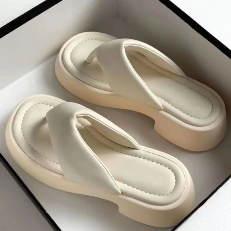 Neue 2024 Clip-on Strand Sandalen Schuhe