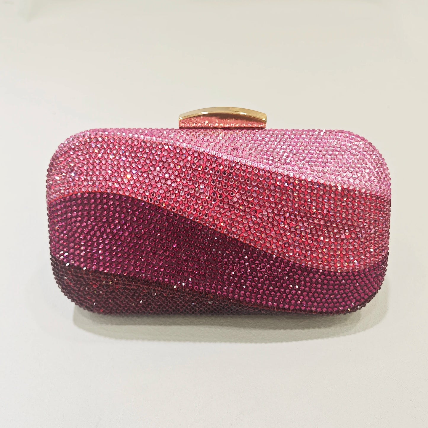 Luxus Shiny Hochzeit Party Schulter Kristall Kupplung Abend Handtasche Bankett