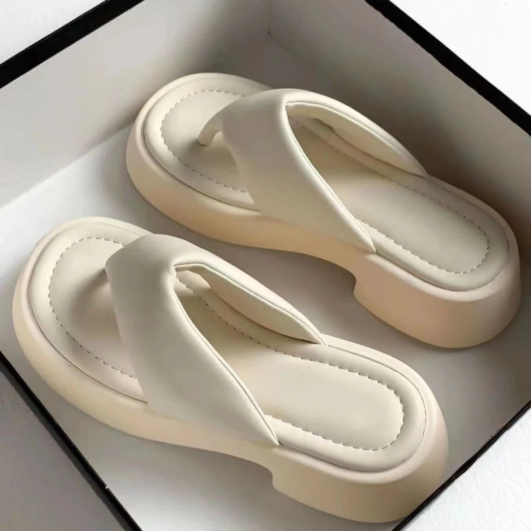 Neue 2024 Clip-on Strand Sandalen Schuhe