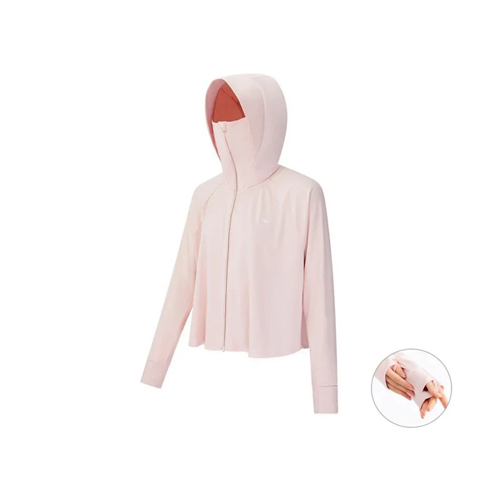 Women Clothing Anti-UV Coats Hooded