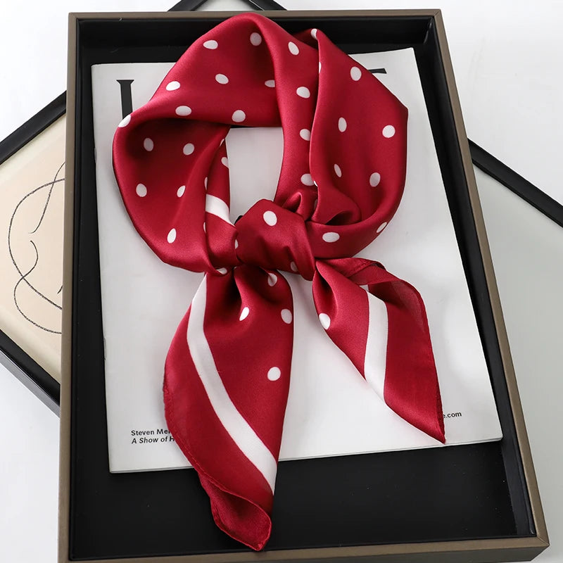 2025 New Spring Square Neck Scarf