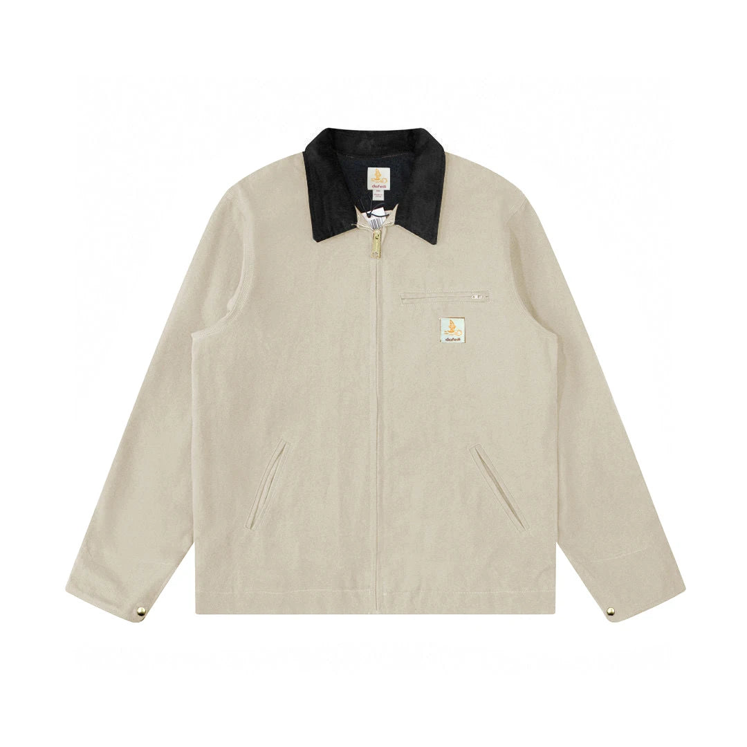 Neue dicke Frühlings-Arbeitsjacke aus Canvas für Herren