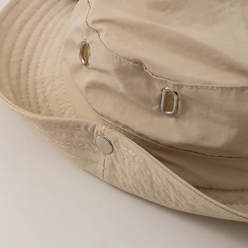 Outdoor Beach Wide Brim Bucket Hat