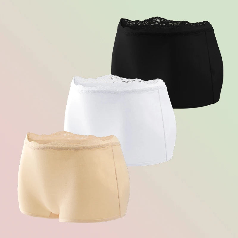 New Seamless Large Size Boyshorts Low Waist Lingerie