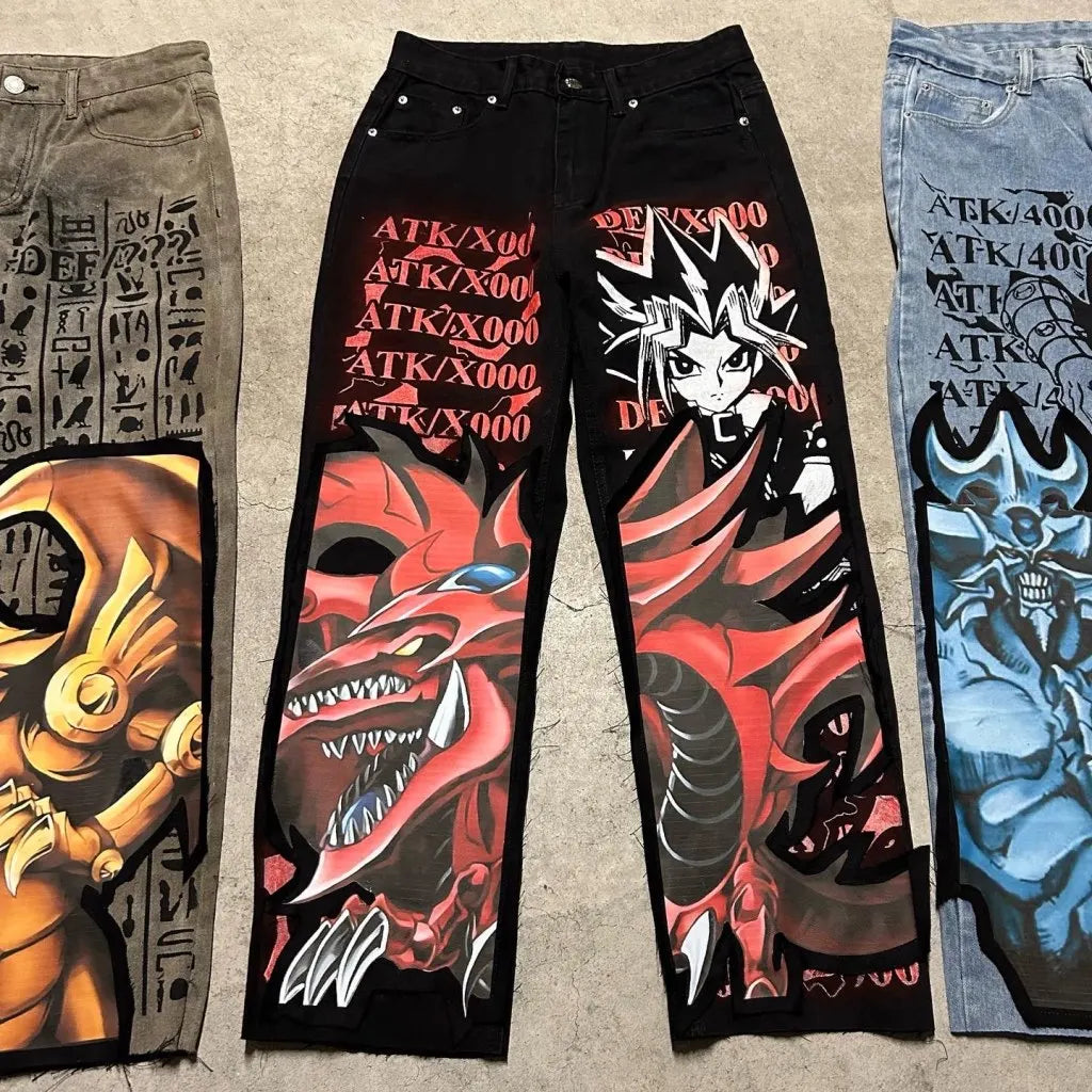 Herren Streetwear Vintage Pärchenhose