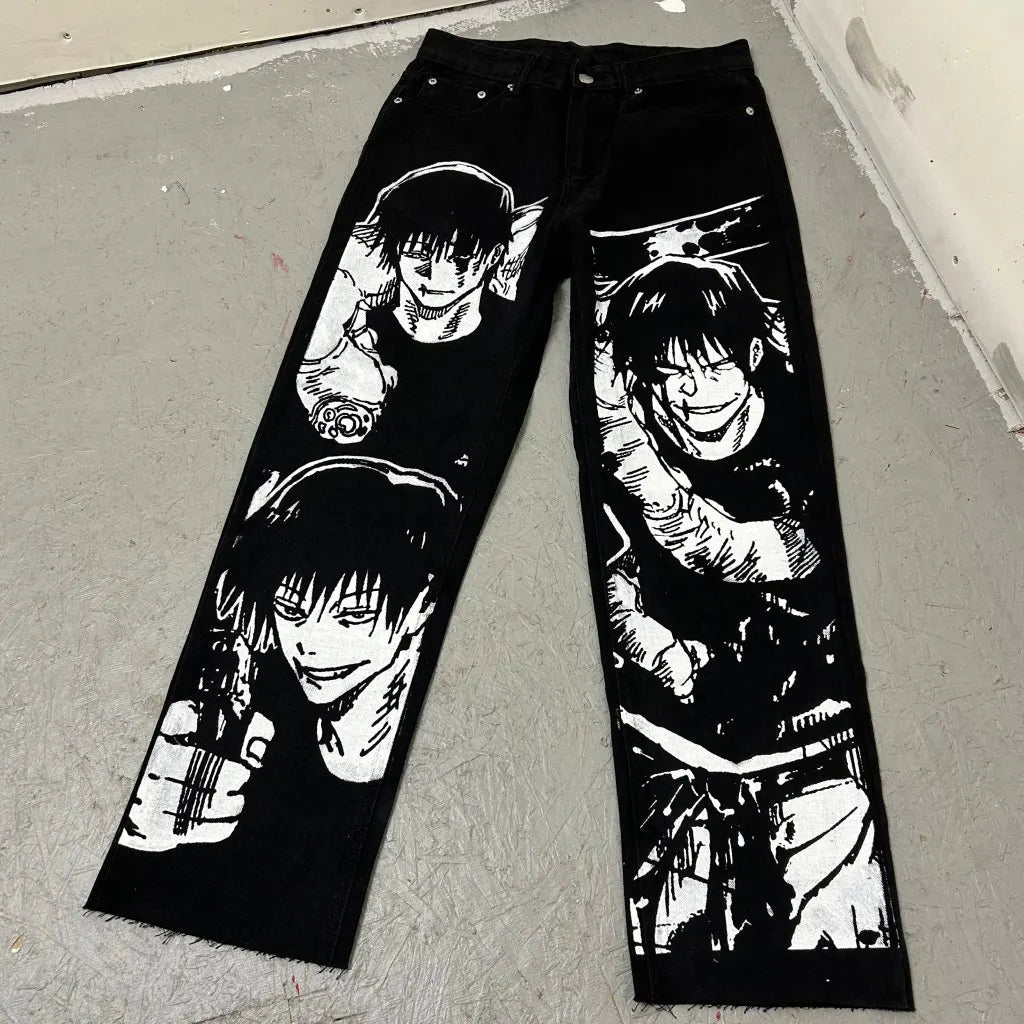 Herren Streetwear Vintage Pärchenhose