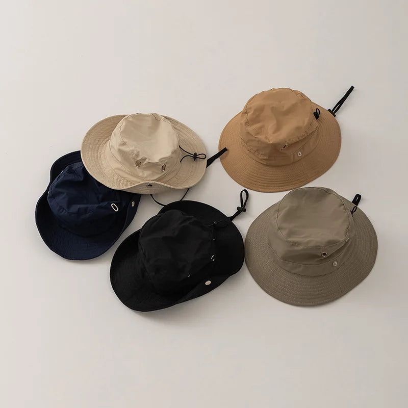 Outdoor Beach Wide Brim Bucket Hat