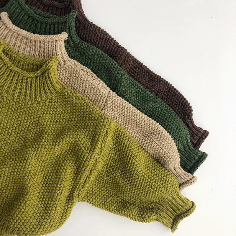 1-6Y Winter Vintage Style Kids Boys Knitwear