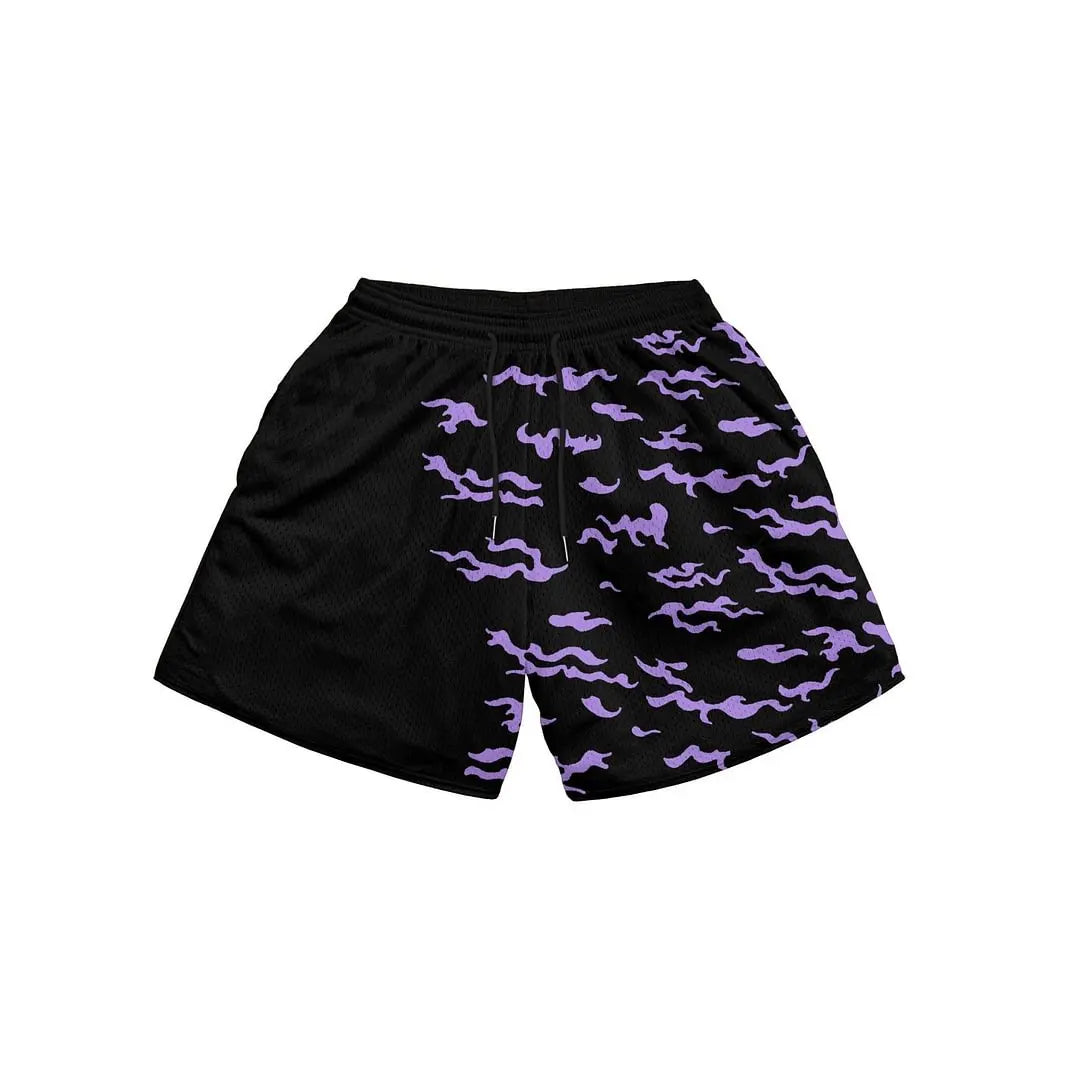 Men Fashion Mesh Breathable Casual Shorts