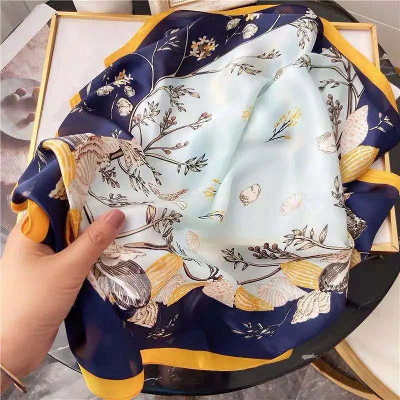 2025 Luxury Silk Shawl Square Scarf