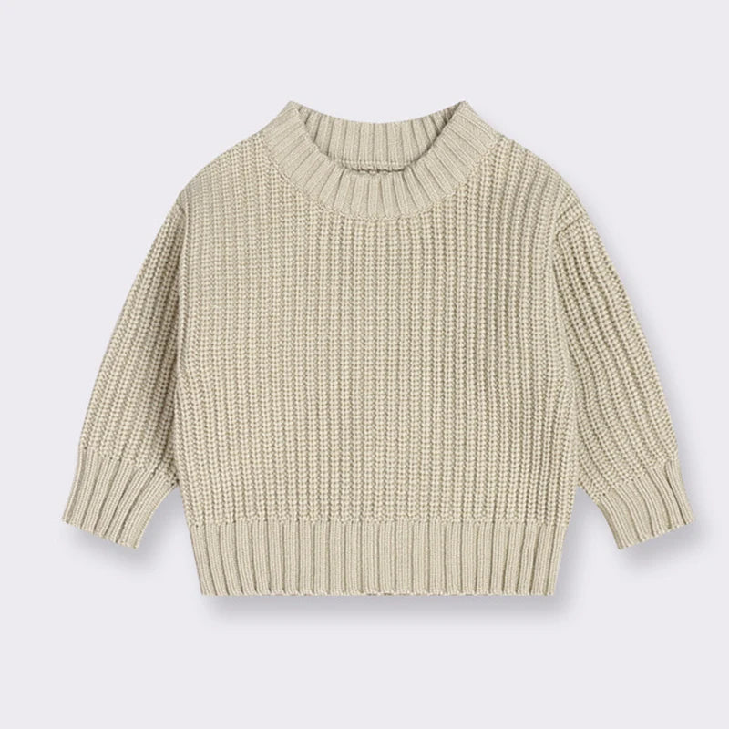 Kids Cotton Soft Winter Long Sleeve Pullover Tops
