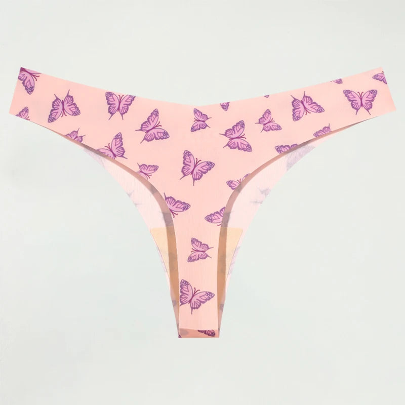 Women's Sexy Graphic Print Thongs Panties