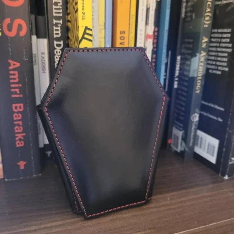 New Dark Style Coffin Design Coin Purse