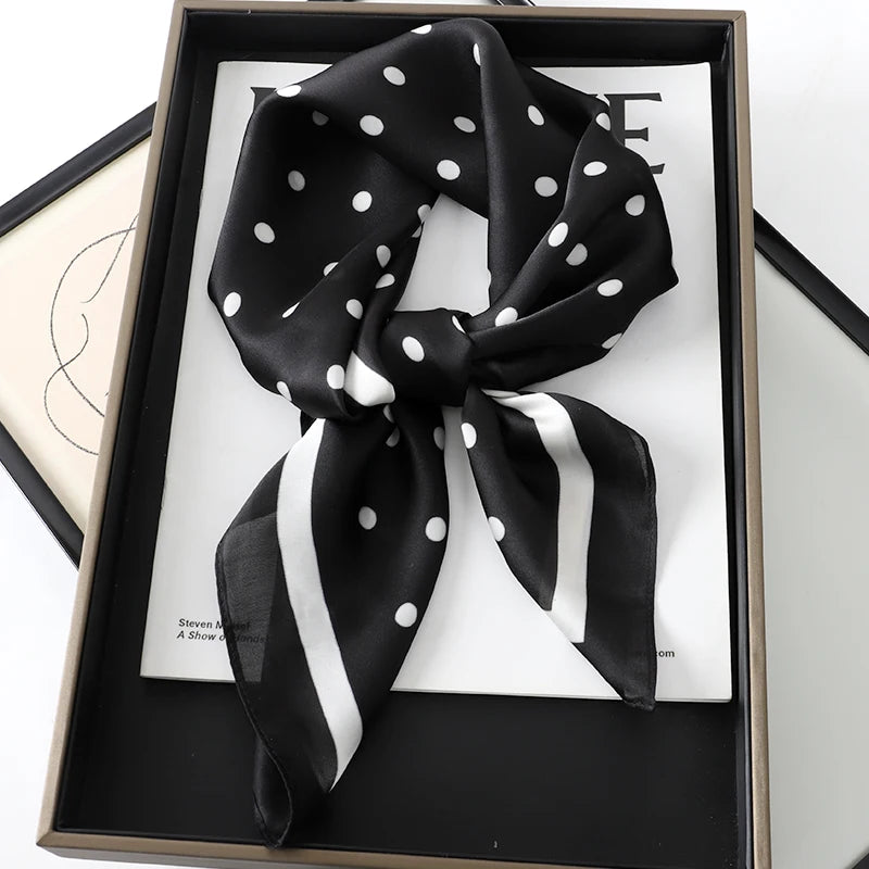 2025 New Spring Square Neck Scarf