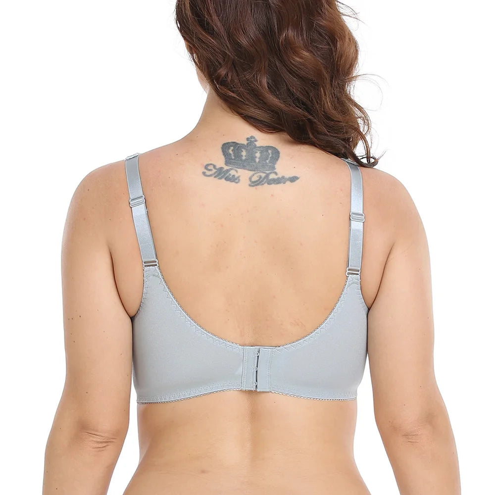 New Women Plus Size Sexy Thin Bra