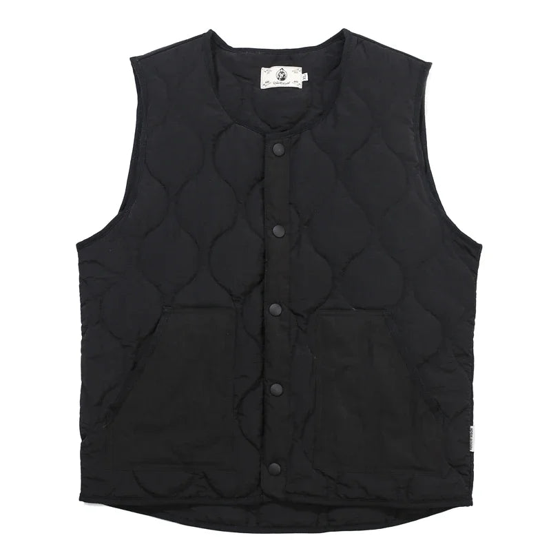 Ärmellose Steppjacke für Herren