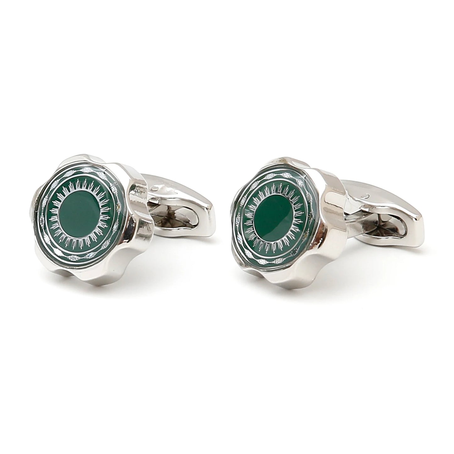 New Fashion Casual Green Button
