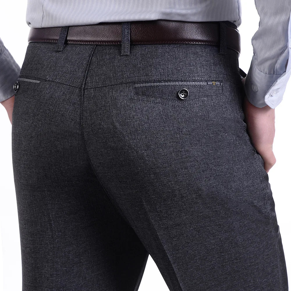 Men's Straight High Waist Pant
