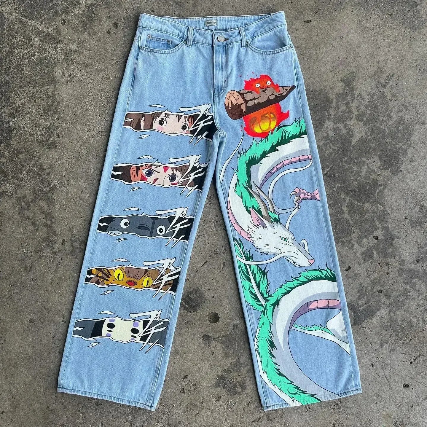 Herren Streetwear Vintage Pärchenhose