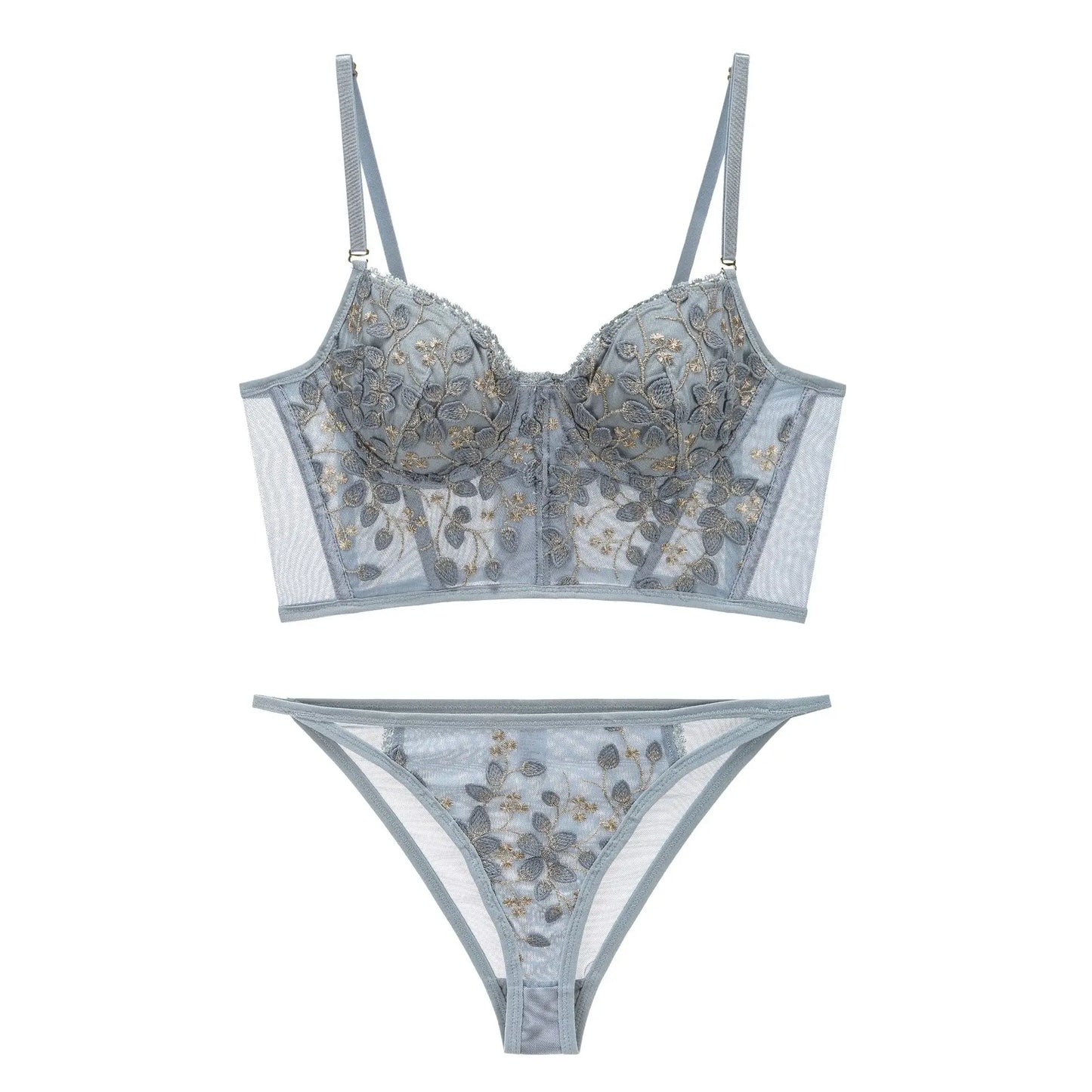 Women Steel Rubber Bone Push Up Bras