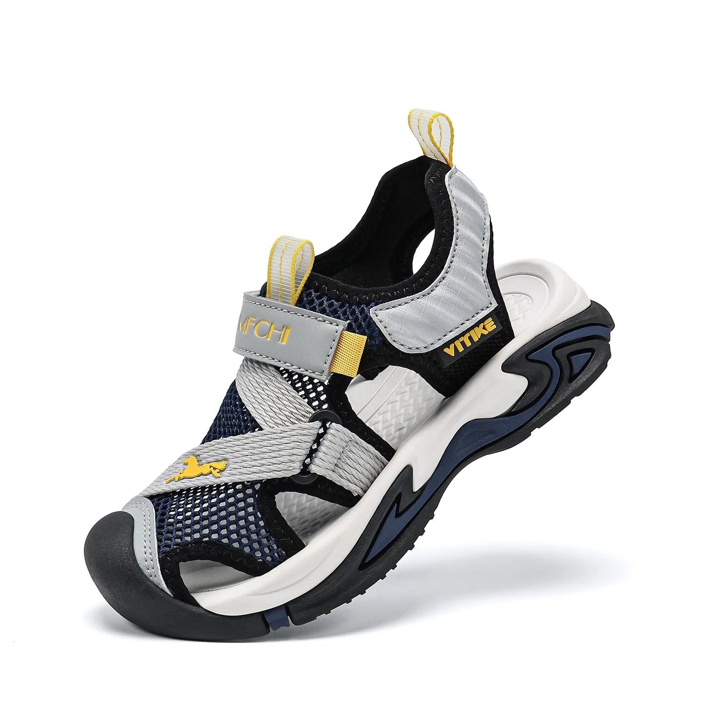 New Summer  Boy Closed Toe Safty Shoes