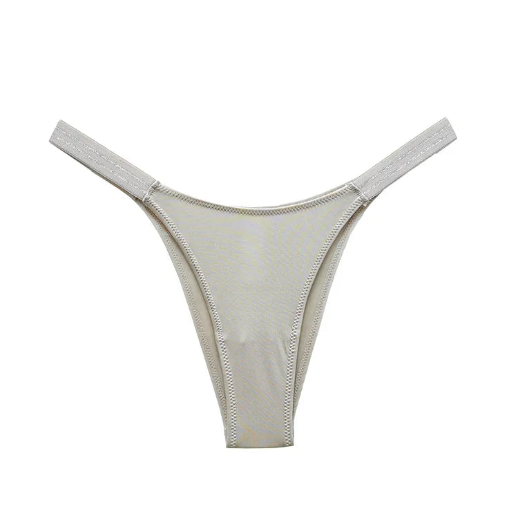 New Fitness exercise hip lift high fork bikini panties