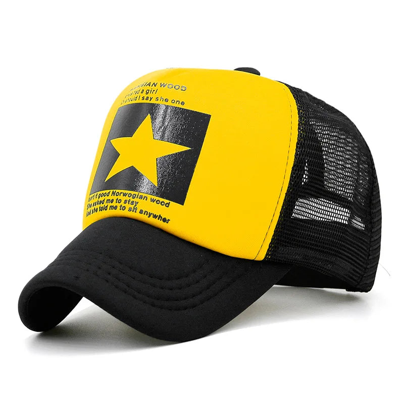 60 Colors Adult Summer Mesh Trucker Caps