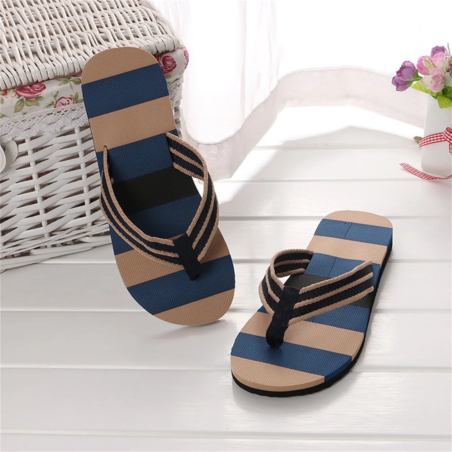 Men Summer Mixed Colors Sandals