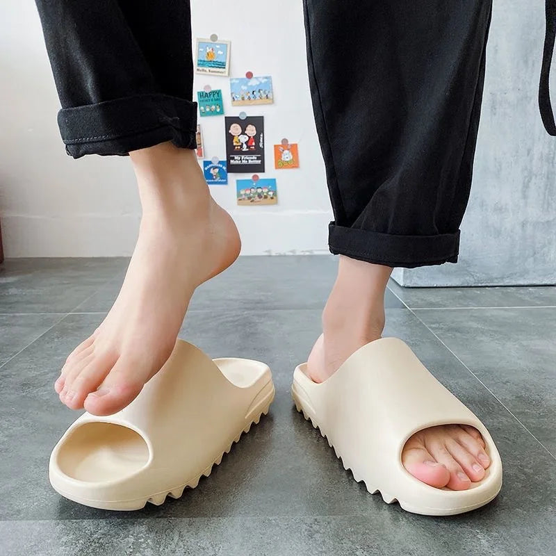 Home Slides Beach Non Slip Male Slippers