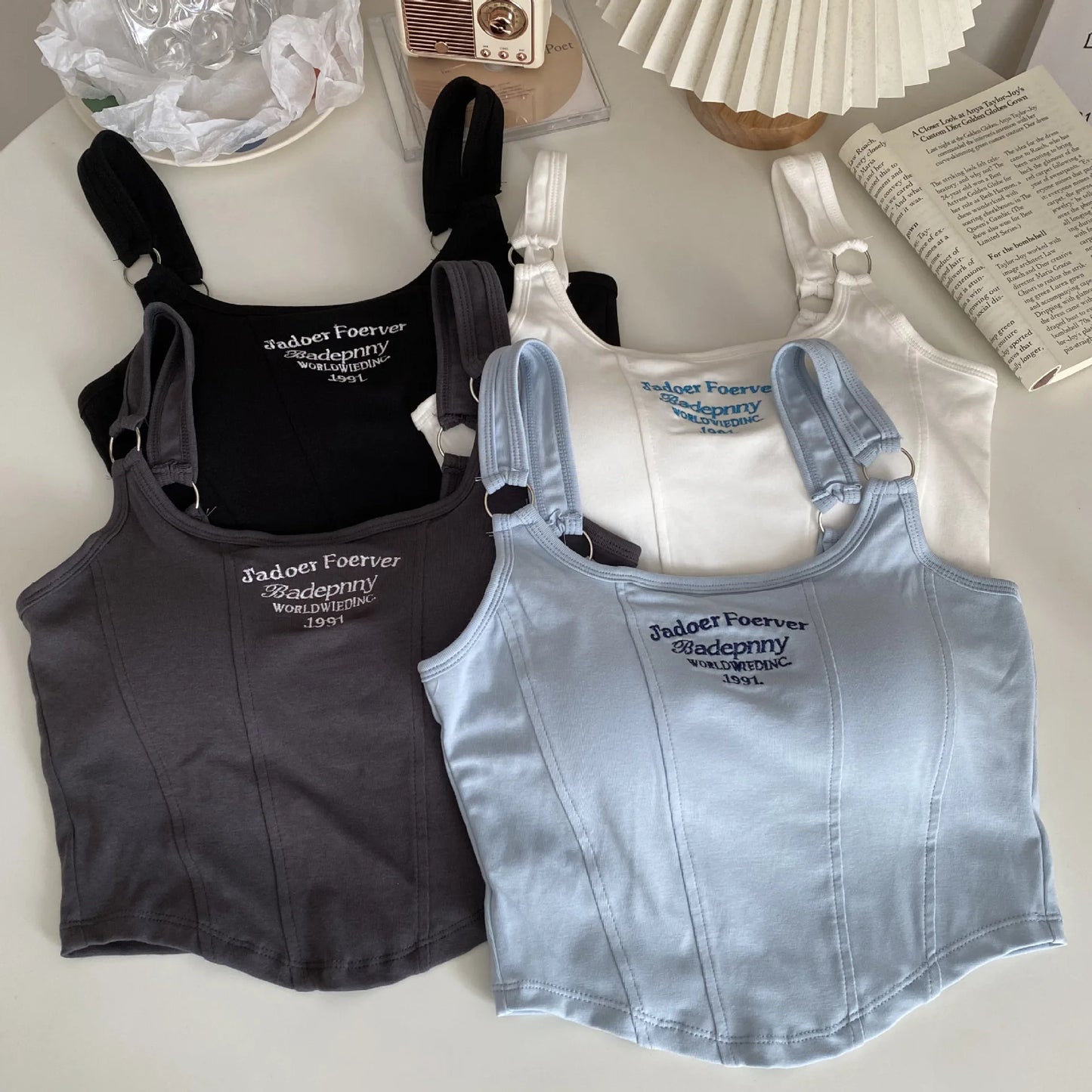 New Spring Summer Sexy Short Tank Tops