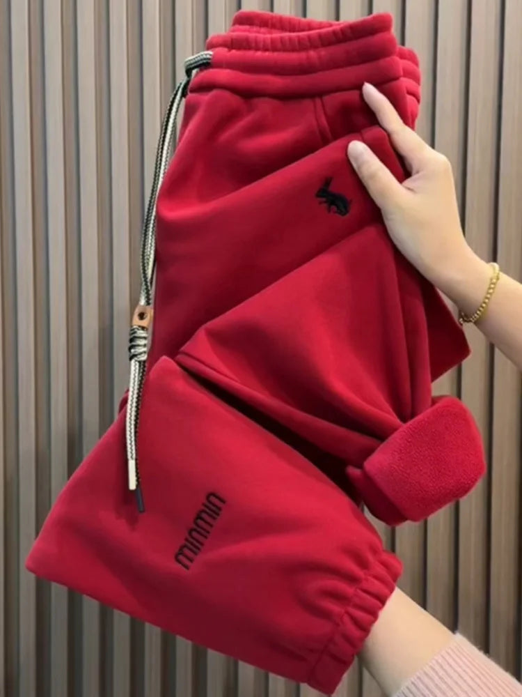 Herbst Winter Koreanische Lose Beiläufige Haremshose Mit Hoher Taille