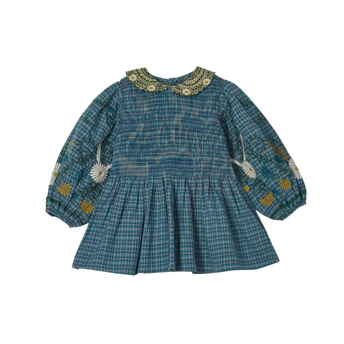 Neues besticktes Prinzessinnenkleid für Blumenmädchen