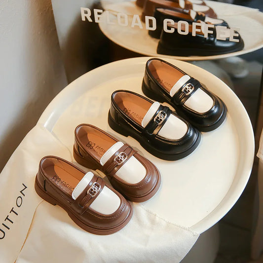 Children Patchwork Elegant Slip-on Shoe