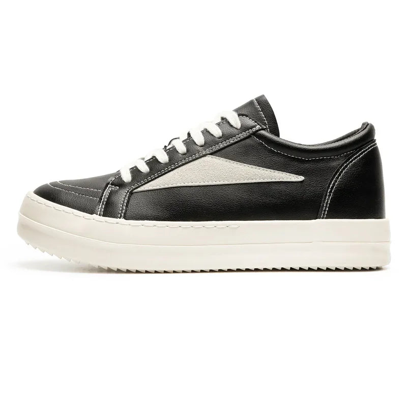 Outdoor Ricks Black Canvas Low Top Shoes