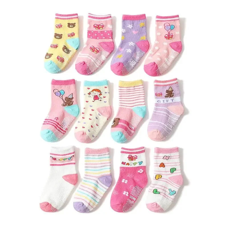 New Non Slip Toddler Socks