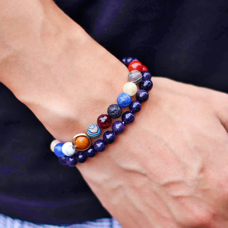 New Unique Eight Planets Bracelet