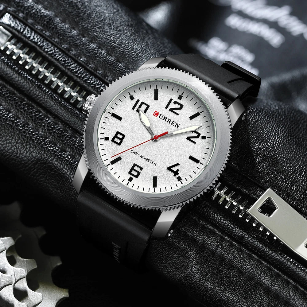 Men Left Hand Design Quartz Wristwatches