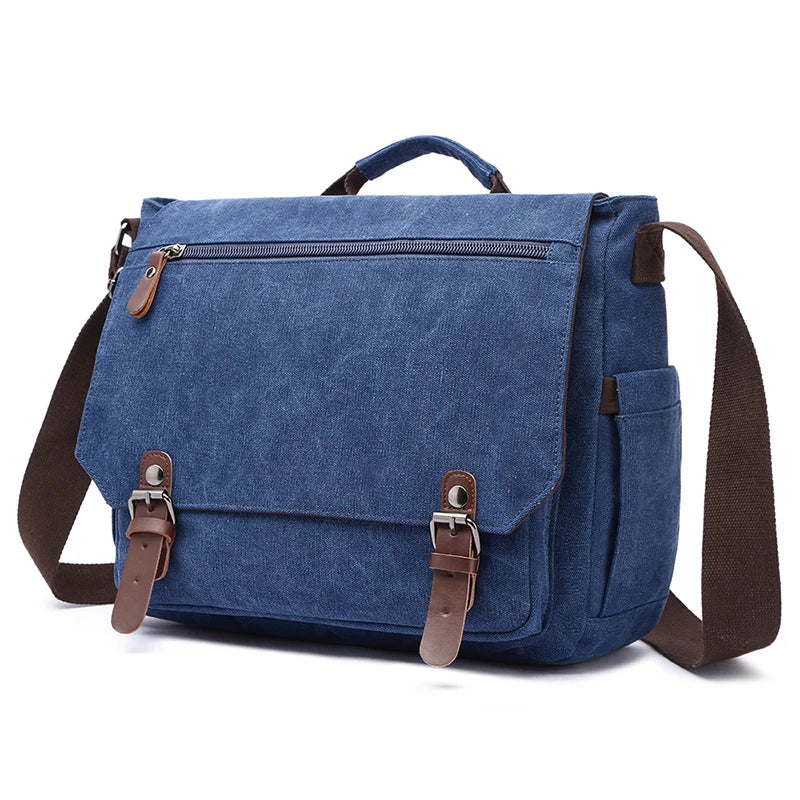 Männer Business Aktentasche Canvas Taschen