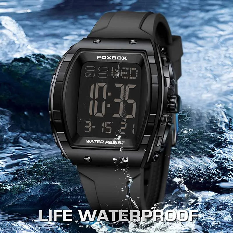 Men LIGE Top Brand Luxury Waterproof Quartz Wristwatch