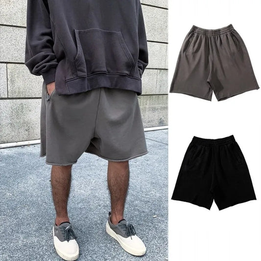 Summer Outdoor Surfing Training Cotton Sport Grey Shorts